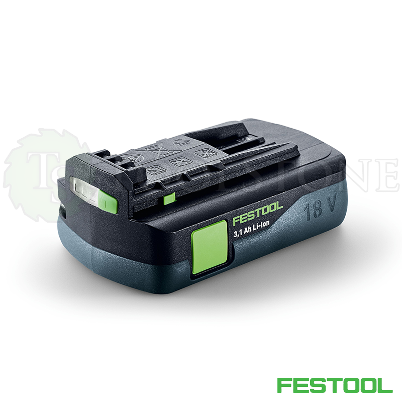 Аккумулятор Festool BP 18 Li 3,1 C 201789, 18 В, емкость 3.1 А/ч, Li-Ion, 1 шт.