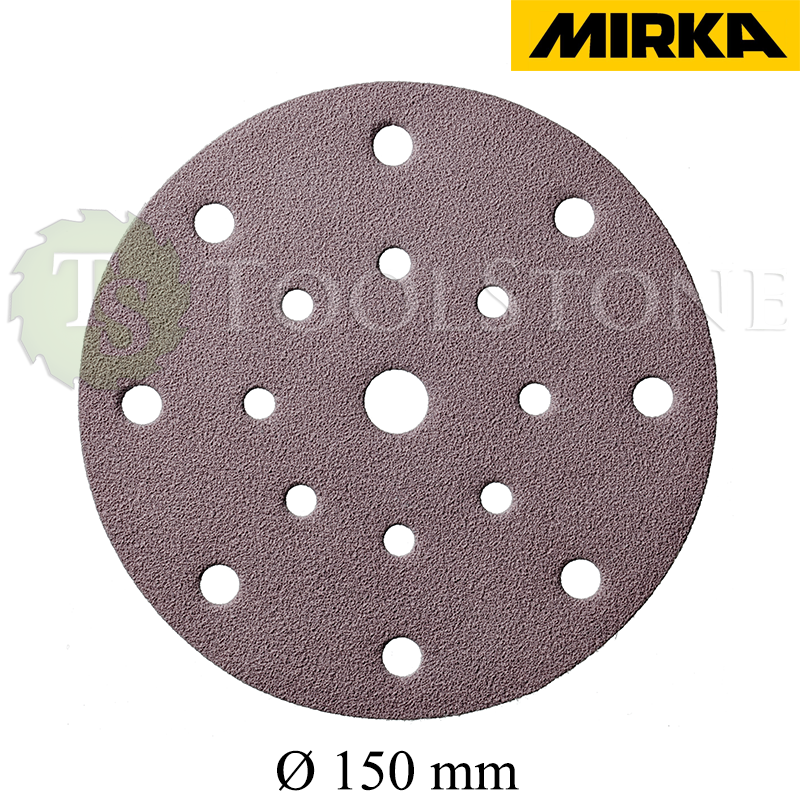 Шлифовальный материал Mirka Q.Silver Ace Ø150мм, P240, 17 отв., 100 шт. (арт.3267909925)