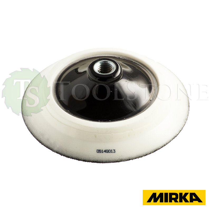 Полировальная тарелка Mirka 8297902011 Ø135 мм с креплением на липучке, амортизирующий слой, M14