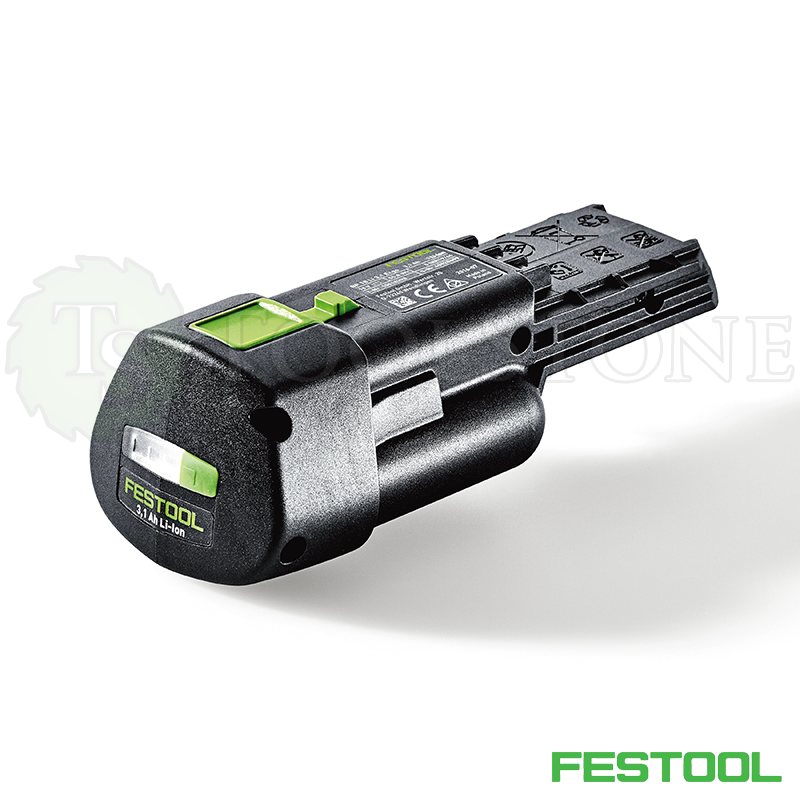 Аккумулятор Festool 202499 BP 18 Li 3,1 Ergo, емкость 3.1 А/ч, Li-Ion, 1 шт., для шлифмашинок Festool
