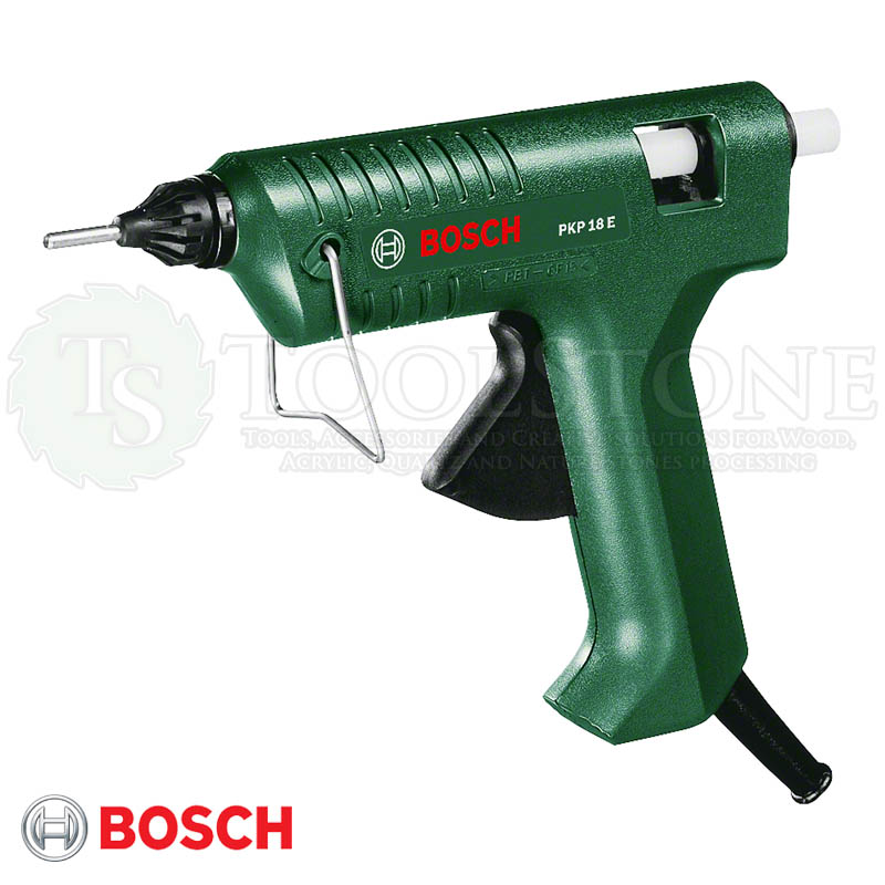Термоклеевой пистолет Bosch PKP 18 E, 200 Вт, время нагрева 7 мин, в коробке (арт 0603264508)