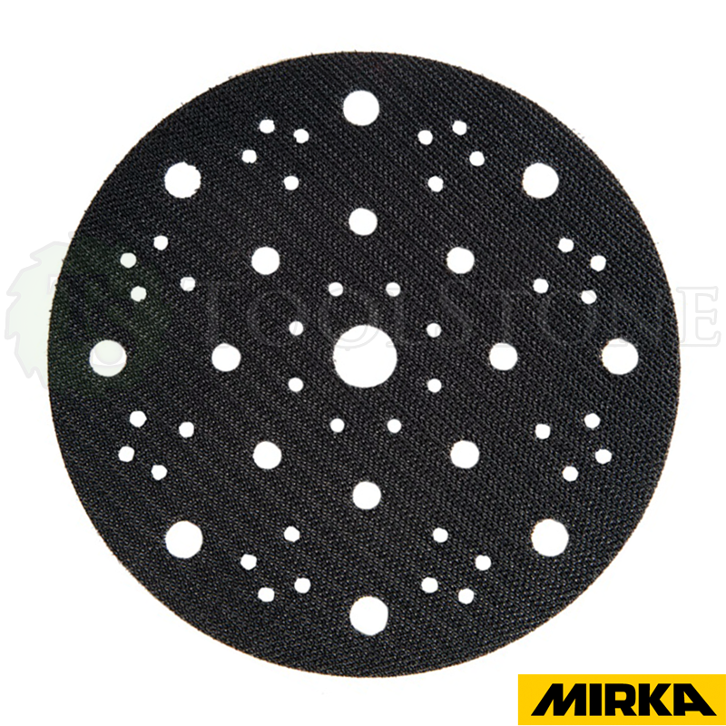 Защитная подложка Mirka 8295611111, Ø150 мм, на липучке, толщина 3 мм, 57 отв. (17 основных), 1 шт.