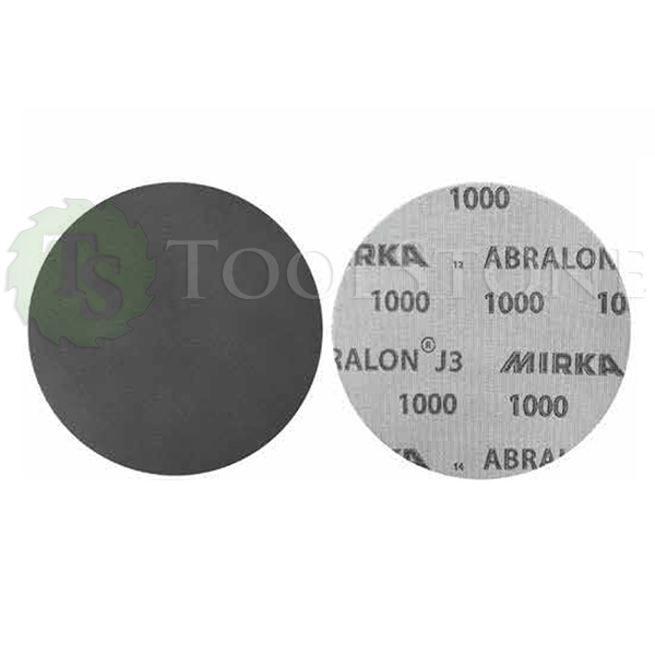Финишный шлифовальный материал Mirka Abralon J3 Ø150мм на плотной основе из поролона 3мм, P1000, без отверстий, 20шт. (арт.8M030175)