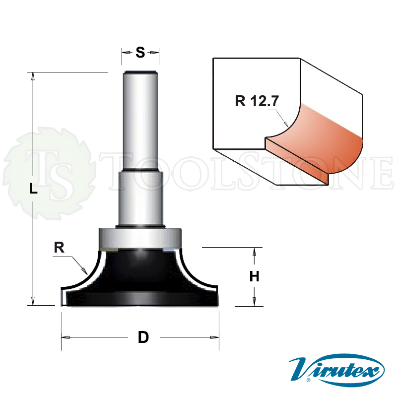 Набор фрез для седла клапана Car-tool CT-1616