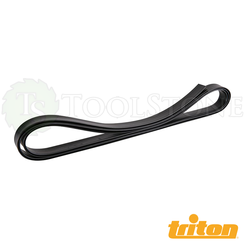 Сменная противоскольная лента Triton 3000 мм TR572102 для шин-направляющих, черная (TTSCS3000)