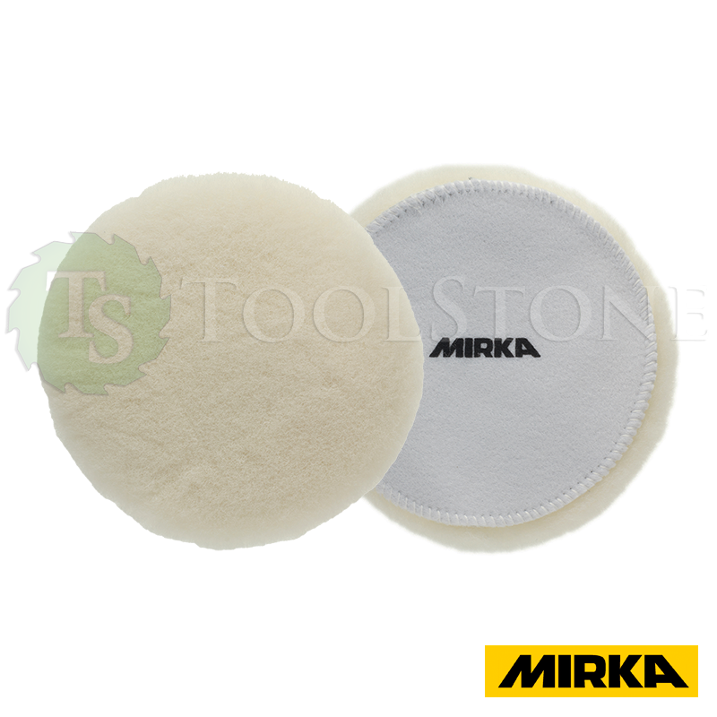 Полировальный круг Mirka 7990150111 из натуральной овчины Ø 150 мм, 2 шт.