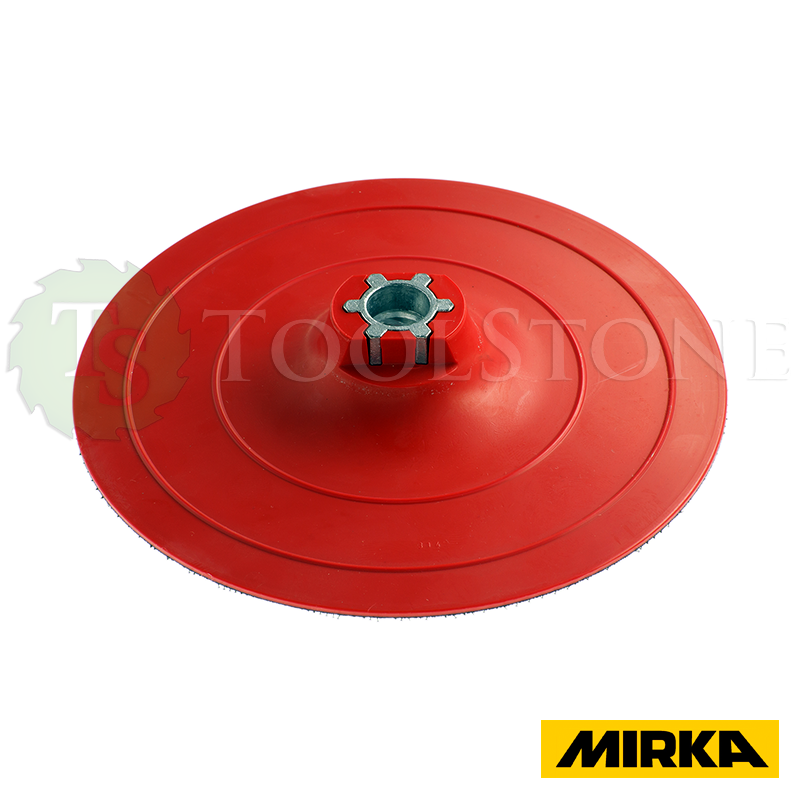 Полировальная тарелка Mirka 8298000111 Ø150 мм с креплением на липучке, жесткая, M14