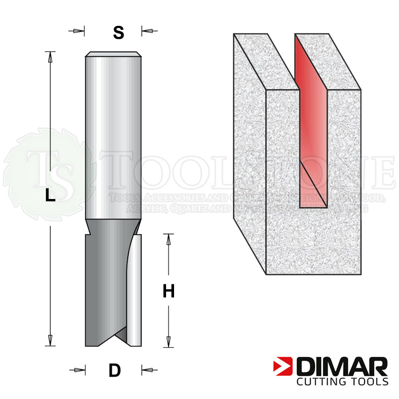 Фреза пазовая Dimar (Израиль) DMR257 твердосплавная, d=9.5 мм, В=25.4 мм, L=70 мм, Z2, косые ножи, S12 Фреза пазовая Dimar (Израиль) DMR257 твердосплавная, d=9.5 мм, В=25.4 мм, L=70 мм, Z2, косые ножи, S12